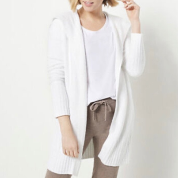 New Barefoot Dreams Women's CozyChic Lite Textured Cardigan Shawl